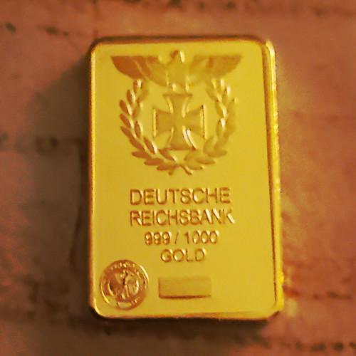 Deutsche reichsbank goldbarren - deutsche,