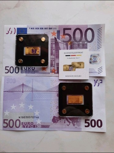 Goldbarren 500 euro - , 1/500