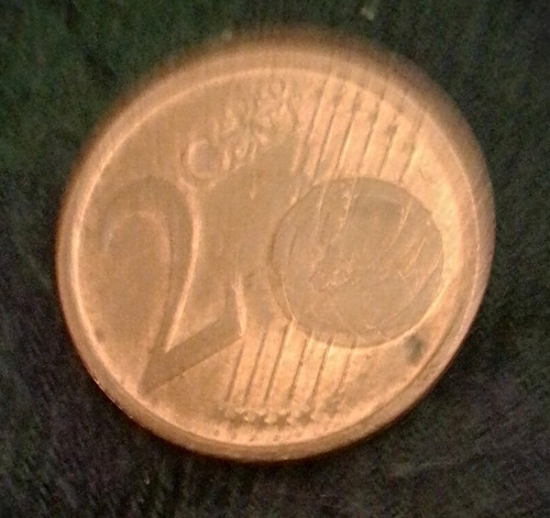 Cent euro kursmünze - cent, 2002