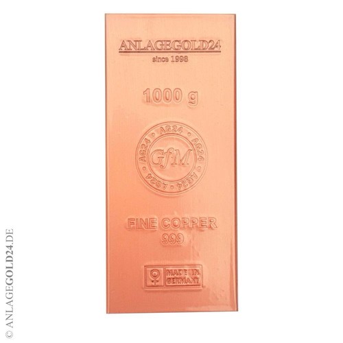Anlagegold24 kupferbarren 1000 - anlagegold24,