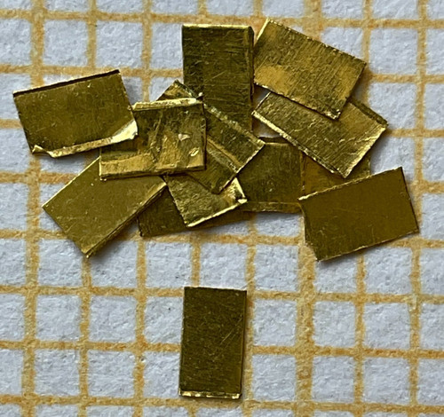 Goldbarren goldplättchen - 1, goldbarren/goldplättchen