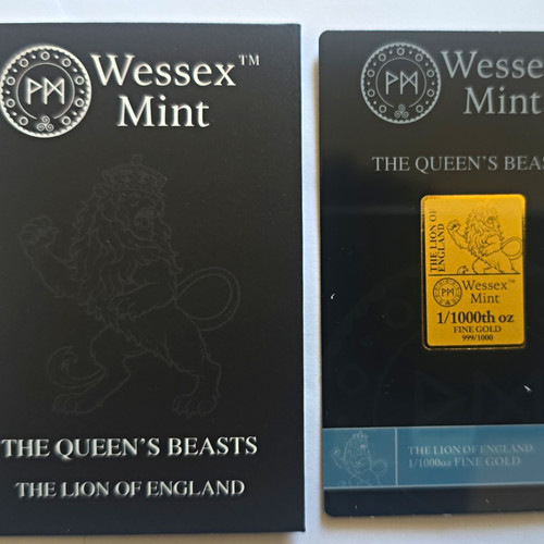 Wessex mint queen beasts - wessex, queen’s