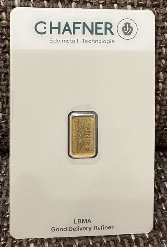 Hafner gramm goldbarren - c.,