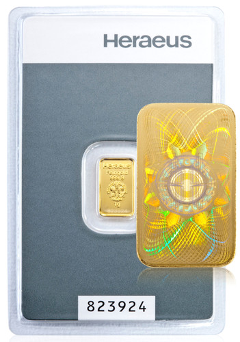 Goldbarren heraeus gramm - 1,