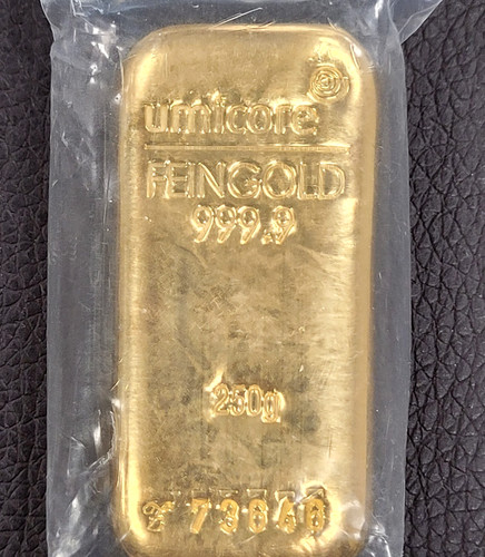 Goldbarren 250 gramm feingold - goldbarren,