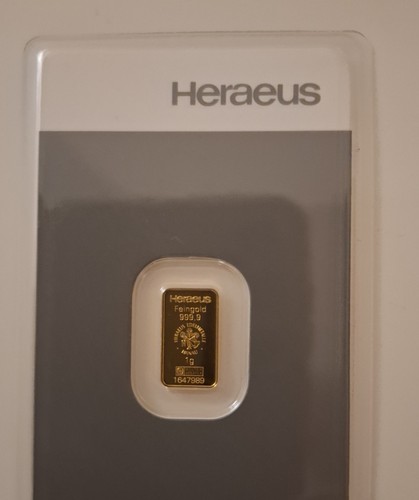 Goldbarren heraeus - goldbarren,