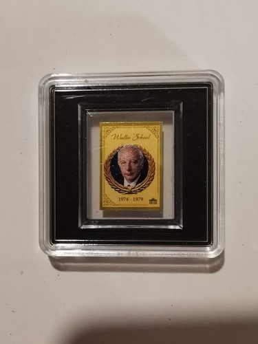 Goldbarren walter scheel - goldbarren, scheel"