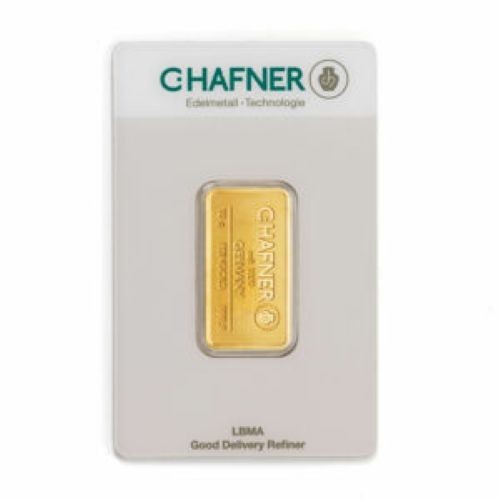 Hafner gramm goldbarren - c., 10