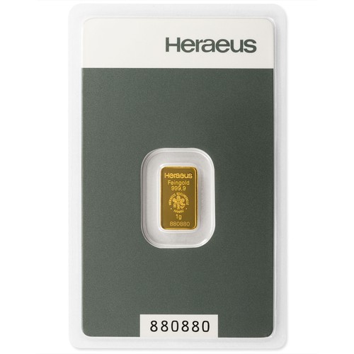 1 gramm goldbarren - g,
