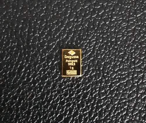 Goldbarren degussa gramm - degussa, 1