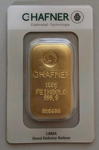 Hafner 100 goldbarren - g, in