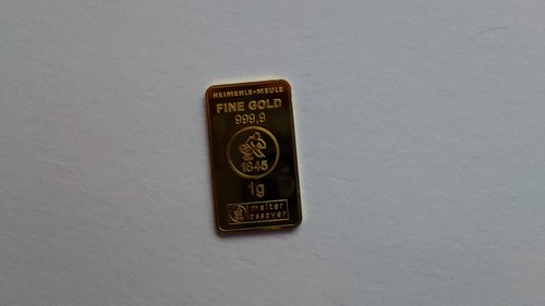 Goldbarren heimerle - goldbarren, +