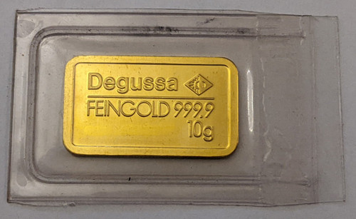 10g goldbarren degussa - 10g,