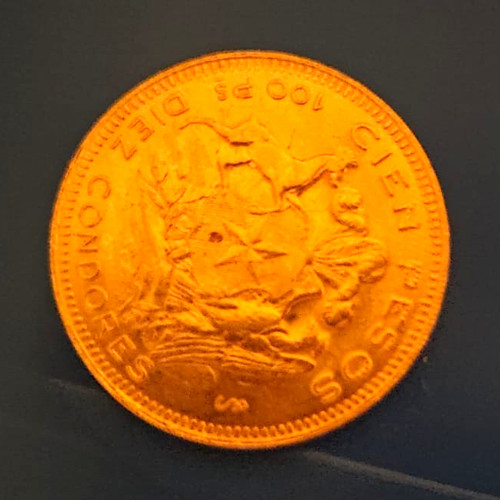 Chile 100 pesos - chile, 1959
