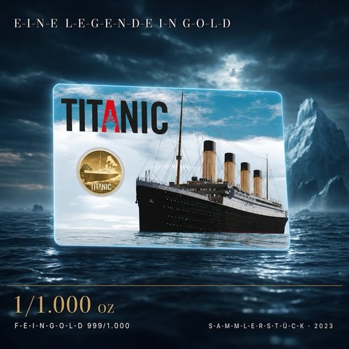 Titanic 1000 999 feingold - 1/1000, oz