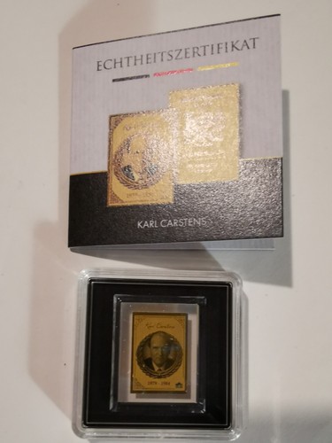 Goldbarren karl carstens - "karl, carstens"