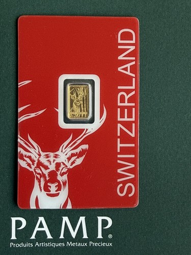 Pamp suisse goldbarren - pamp, gr.
