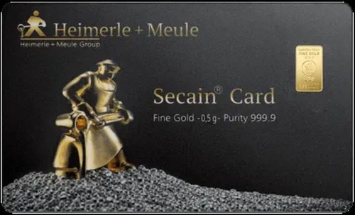 Goldbarren gramm heimerle - 0,5,