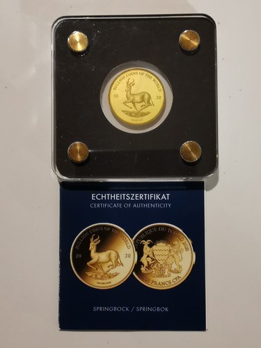 Goldmünze springbock 2020 - goldmünze, 2020"