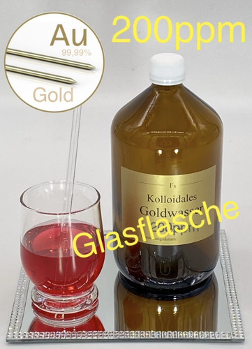 Kolloidales goldwasser 500ml - goldwasser,,